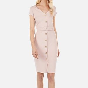 Express Belted Sheath Dress